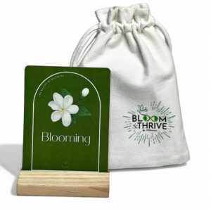 Bloom and Thrive affirmation cards